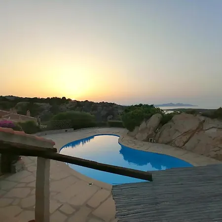 Luxury Three Bedroom House With Pool And Panoramic Sea View Feriehus Porto Cervo